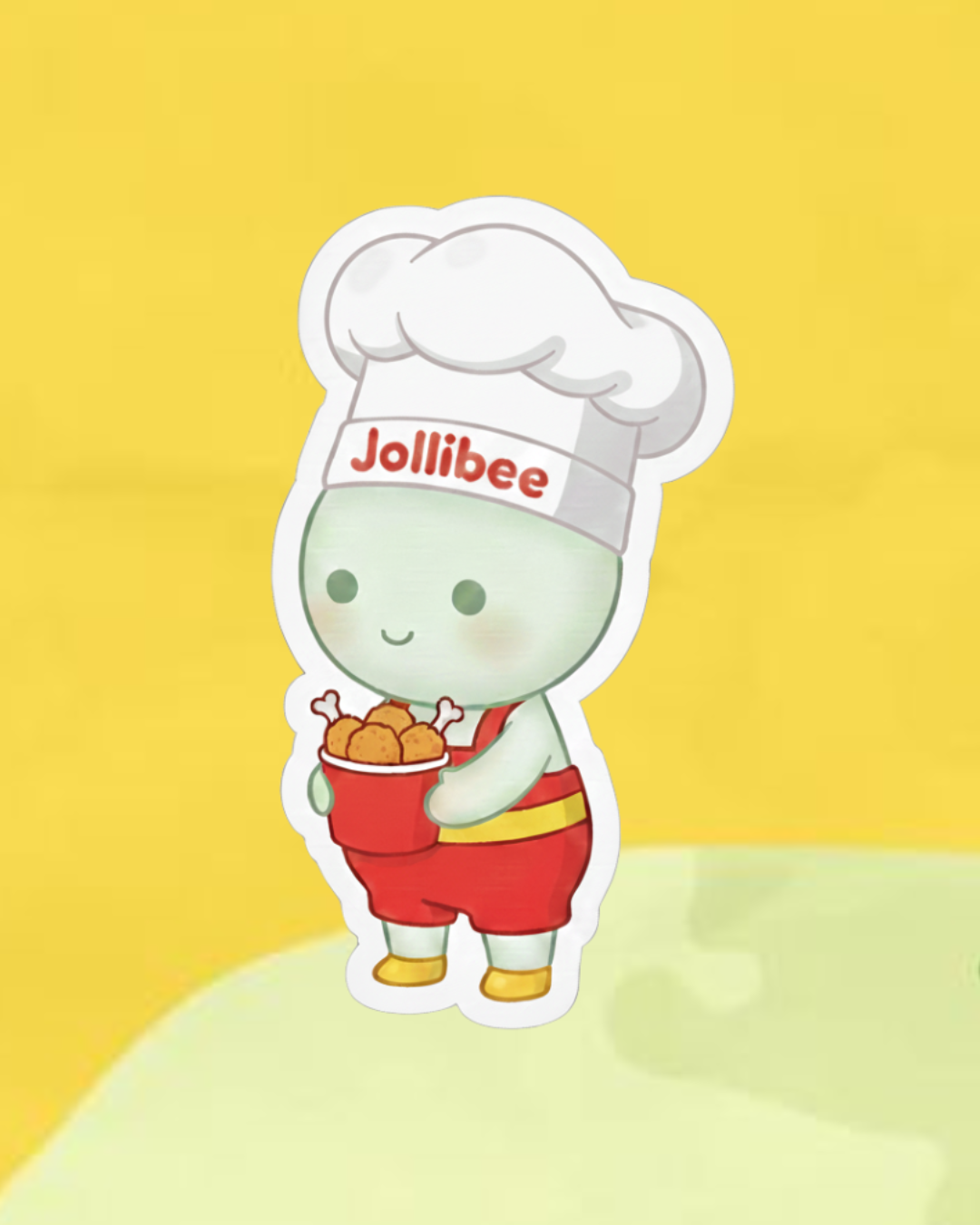 Jollibee Smiski Sticker WEAR SILLY TEES