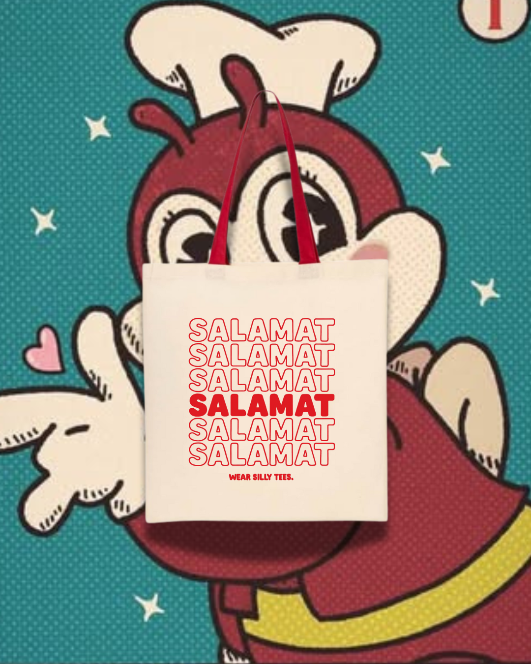 Salamat Tote Bag WEAR SILLY TEES