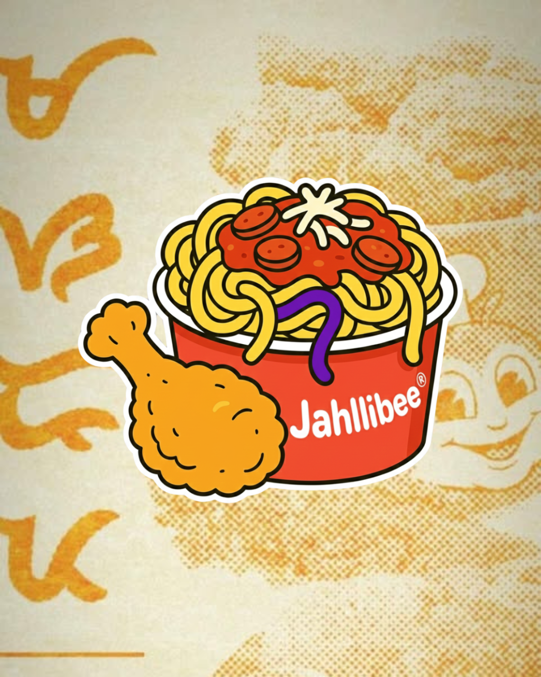 Jahllibee Sticker WEAR SILLY TEES