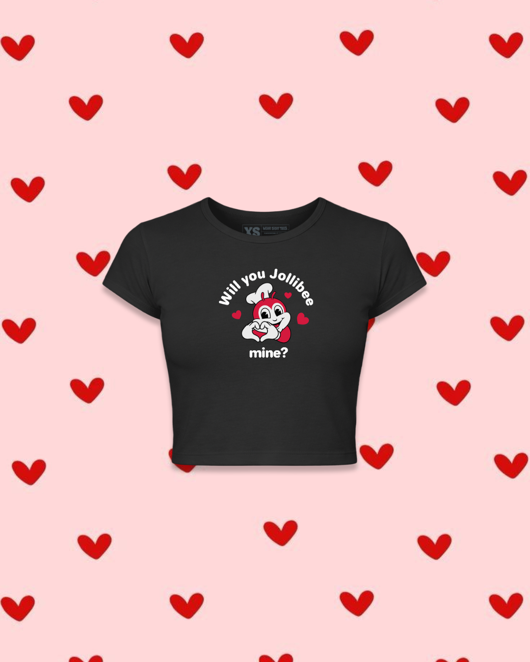 Jollibee Mine Crop Top