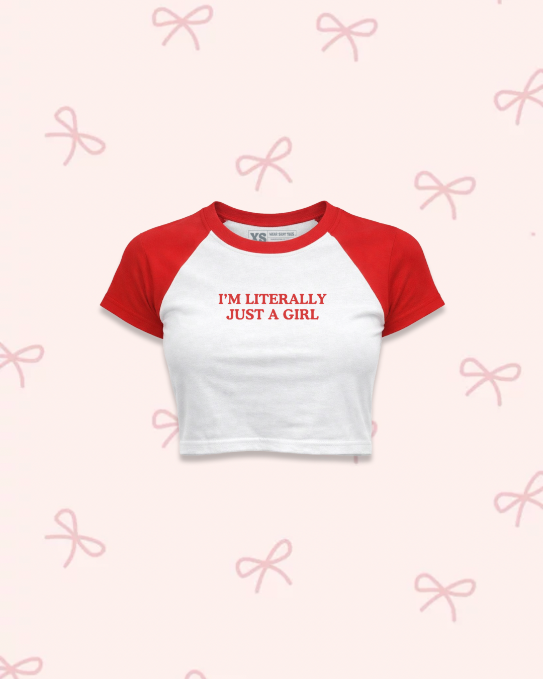 Literally Just A Girl Raglan