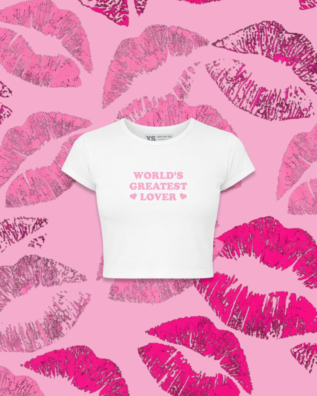 World's Greatest Lover Crop Top