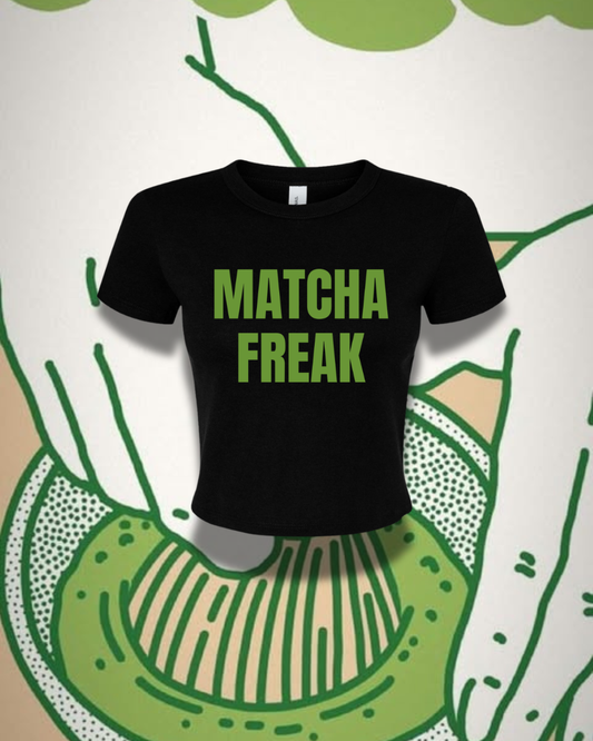 Matcha Freak Crop Top