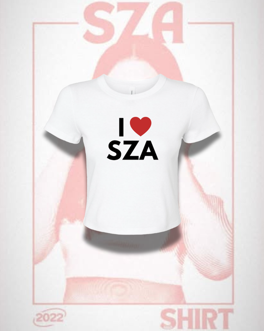 I Love SZA Crop Top