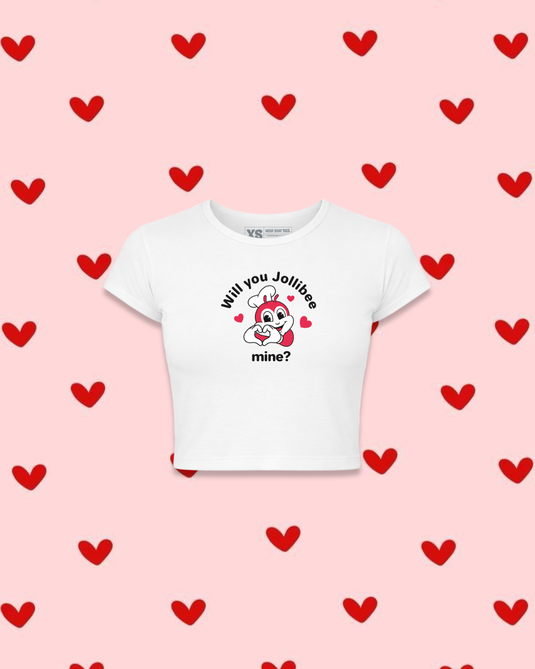 Jollibee Mine Crop Top