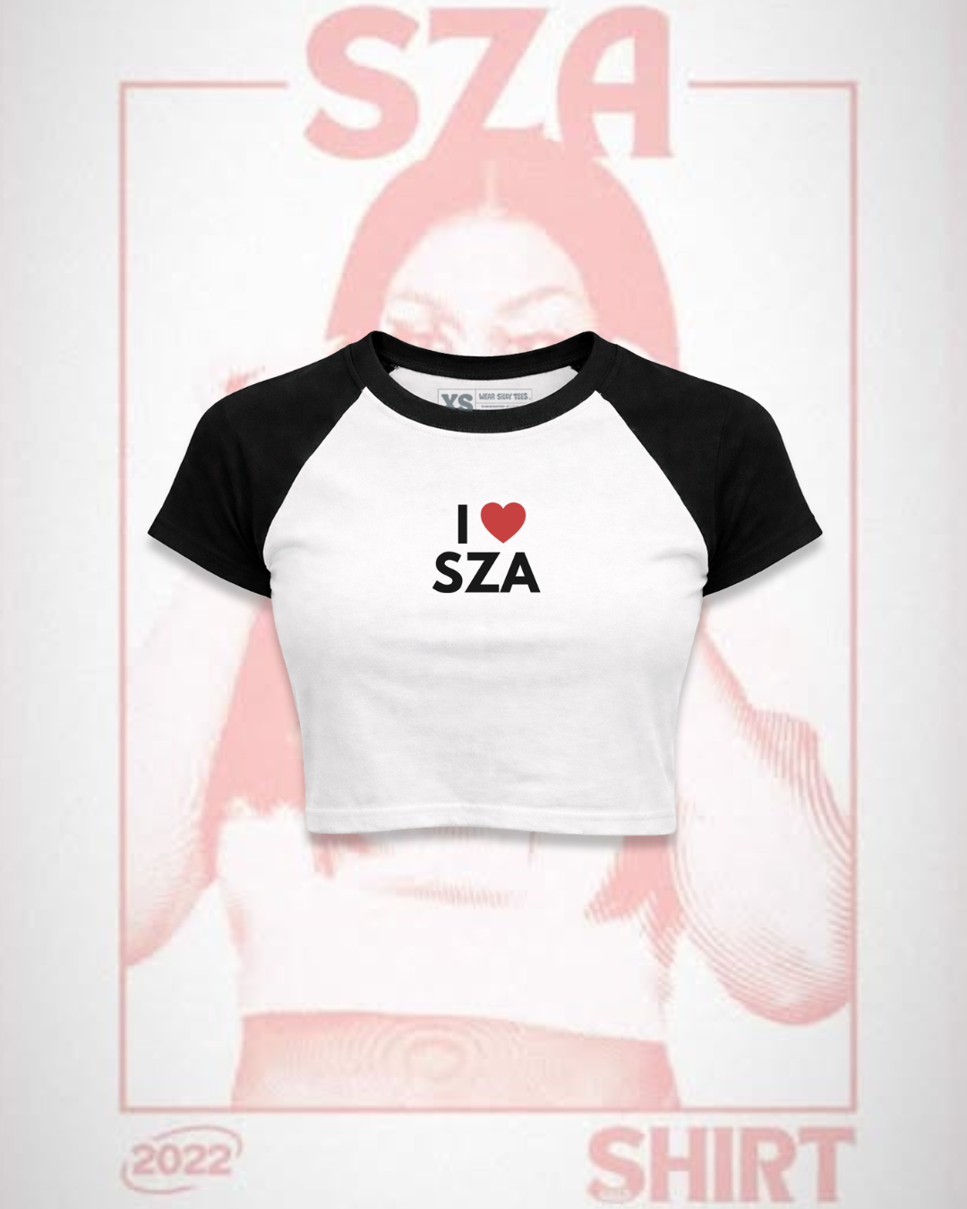 I Love SZA Raglan