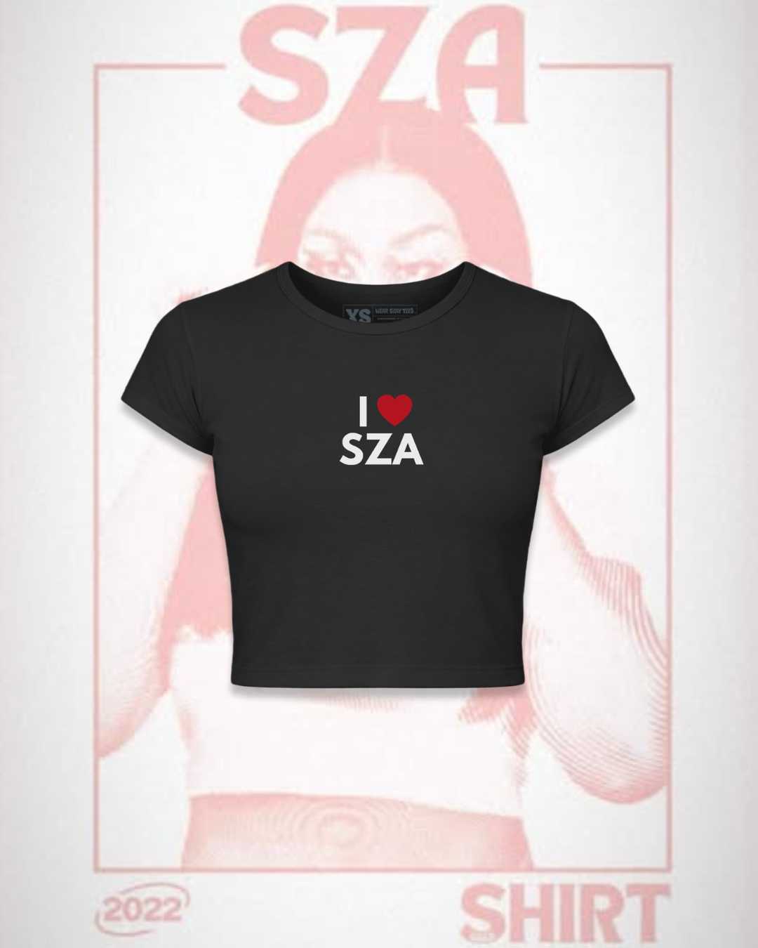 I Love SZA Crop Top