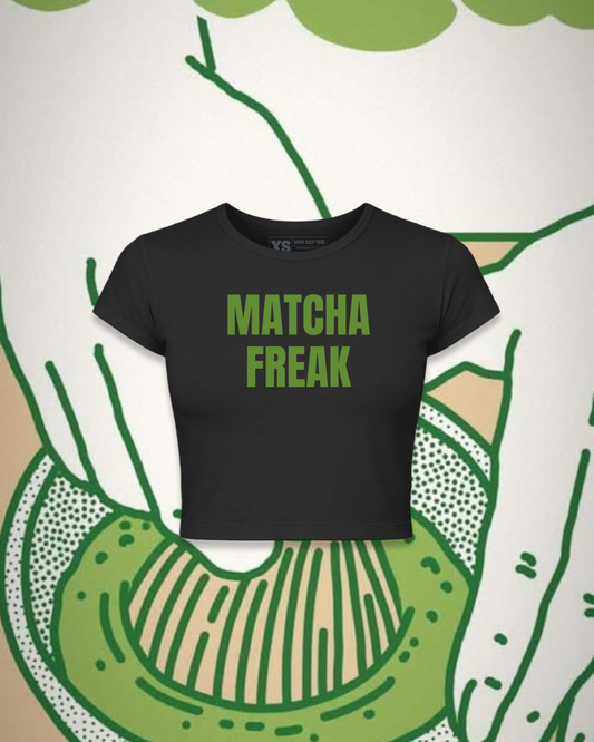 Matcha Freak Crop Top