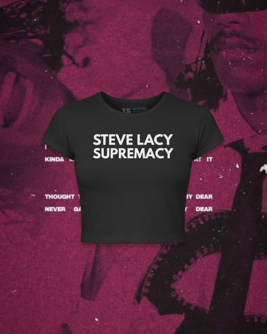 Steve Lacy Supremacy Crop Top