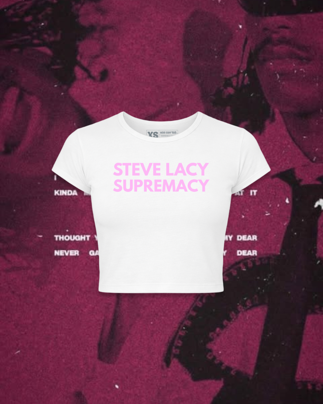 Steve Lacy Supremacy Crop Top