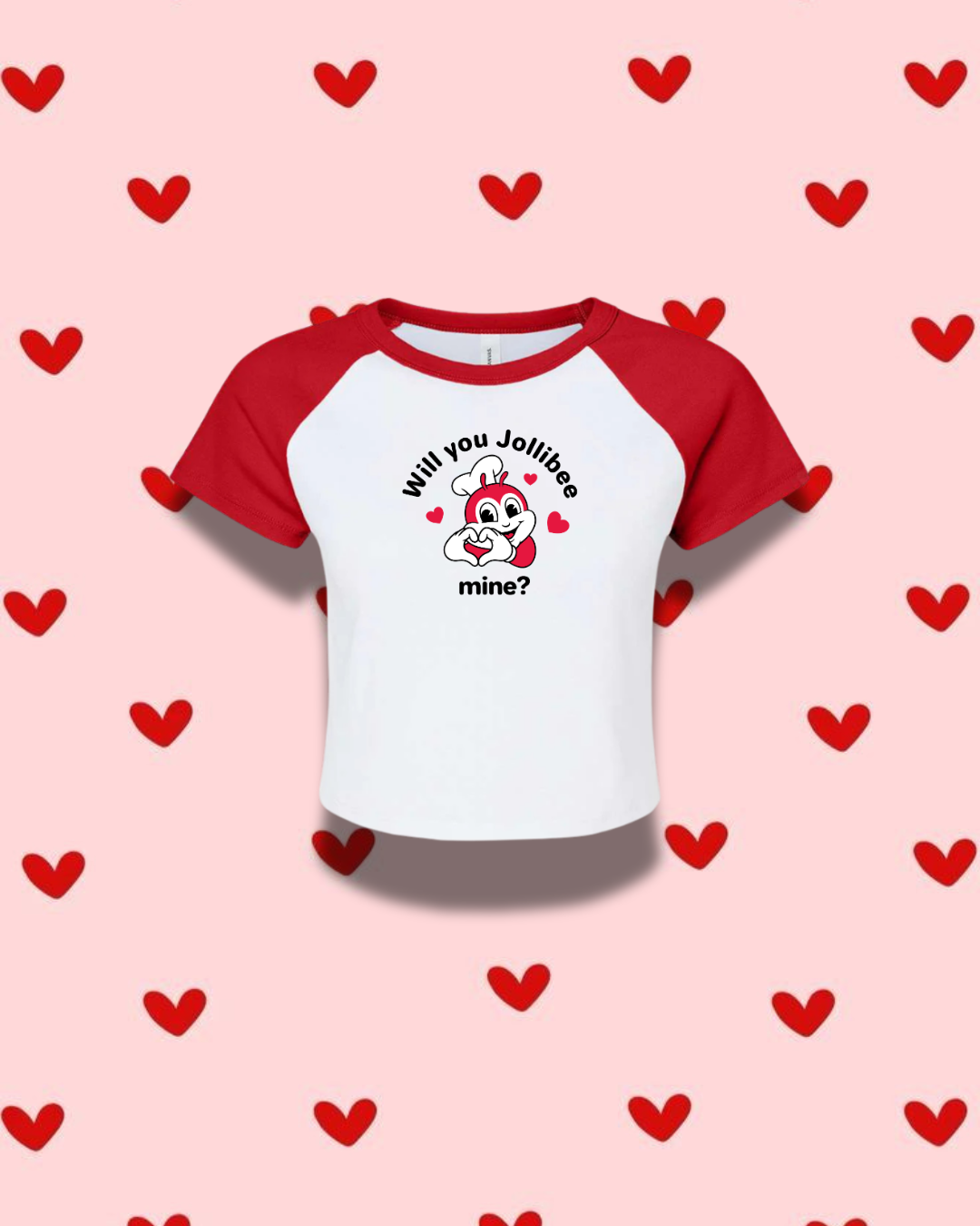 Jollibee Mine Crop Top