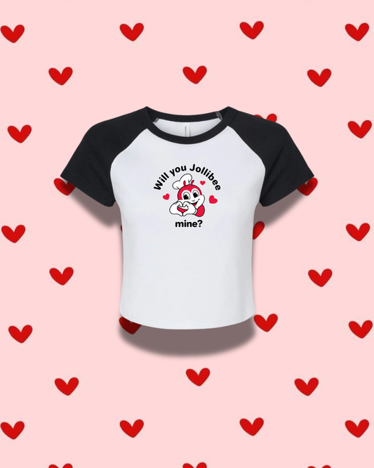 Jollibee Mine Crop Top