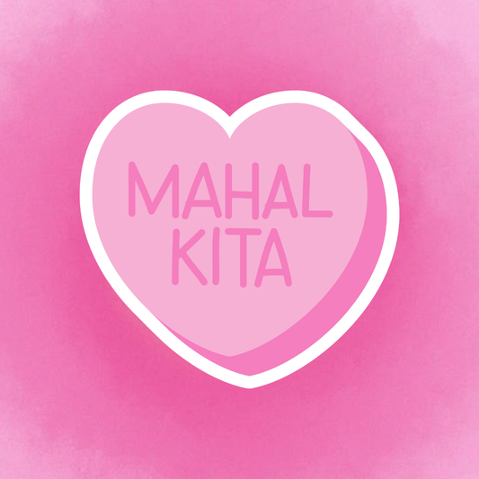 Mahal Kita Sticker